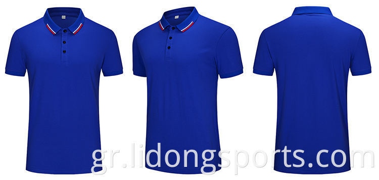 Νέο στυλ ανδρών Polo Neck Short Sleeve Tshirt Soft Touch Custom Design Golf Tshirts Polo πουκάμισο για τα ανδρικά